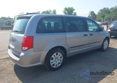 2014 Dodge Grand Caravan American Value Pkg z USA, uszkodzony, nr VIN 2C4RDGBG1ER168029